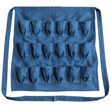 Load image into Gallery viewer, Egg Apron Light Blue Denim - Backyard Barnyard (18 Pocket) FREE Rustic Gift Bag Included