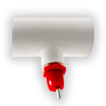 Load image into Gallery viewer, Poultry Nipples + PVC Tee Fittings | 6 Pack