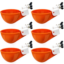 Load image into Gallery viewer, Poultry Jumbo Automatic Poultry Cup Waterer Drinker | 6 Pack