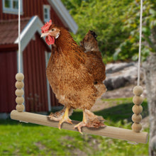 Load image into Gallery viewer, Wooden Chicken Swing | Round Bar