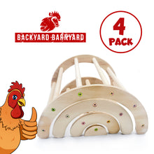 Load image into Gallery viewer, 4 Pack Wooden Nesting Chick Perch Made In USA