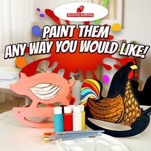 Load image into Gallery viewer, Wooden chicken rocker roosting bar customization