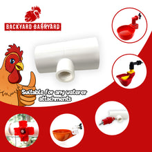 Load image into Gallery viewer, PVC Tee 1/2" Fittings | 12 Pack