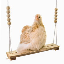 Load image into Gallery viewer, Wooden Chicken Swing - 2 Bar