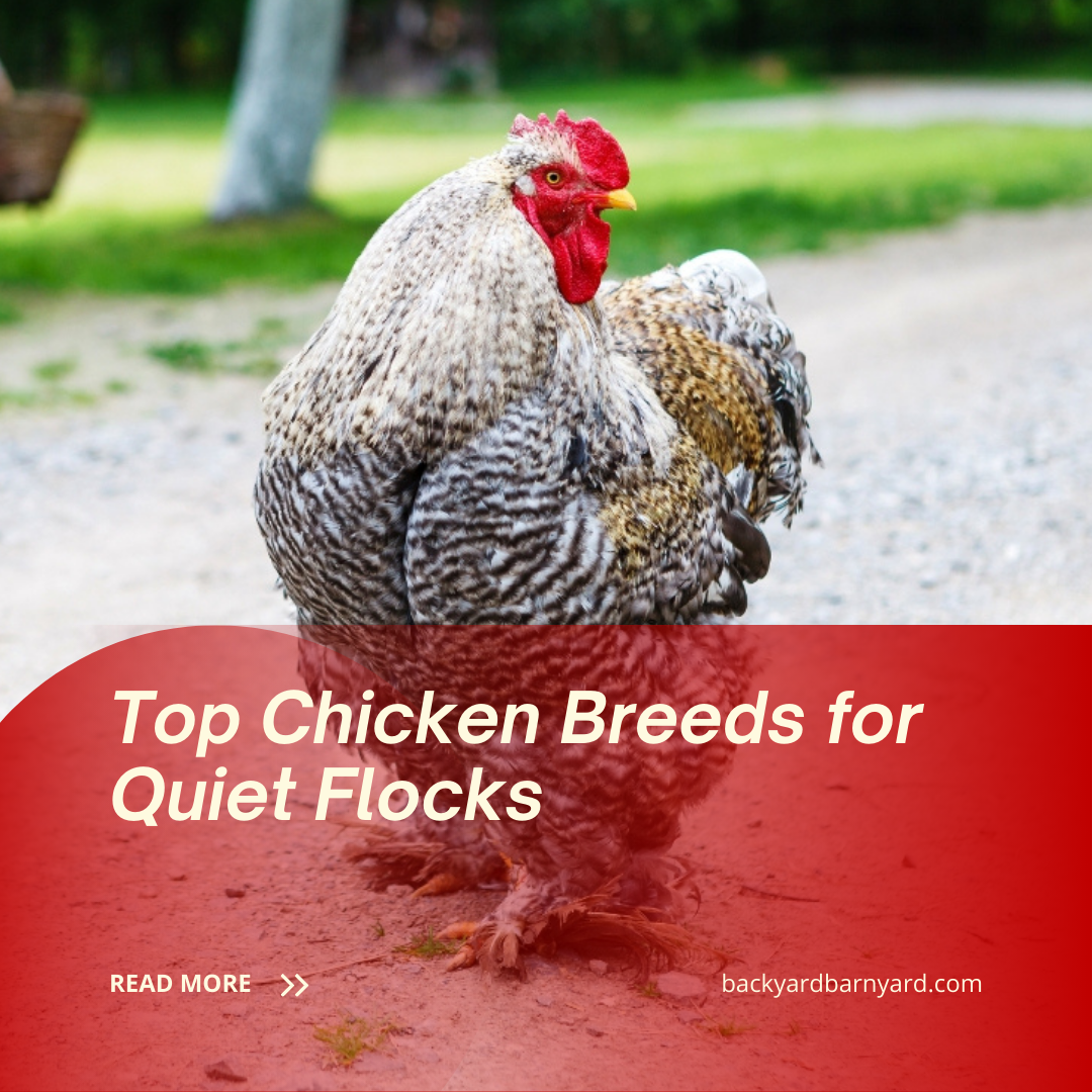 Image showcasing Top Chicken Breeds for Quiet Flocks - Backyard Barnyard