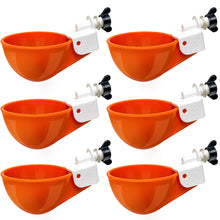 Load image into Gallery viewer, Poultry Jumbo Automatic Poultry Cup Waterer Drinker | 6 Pack
