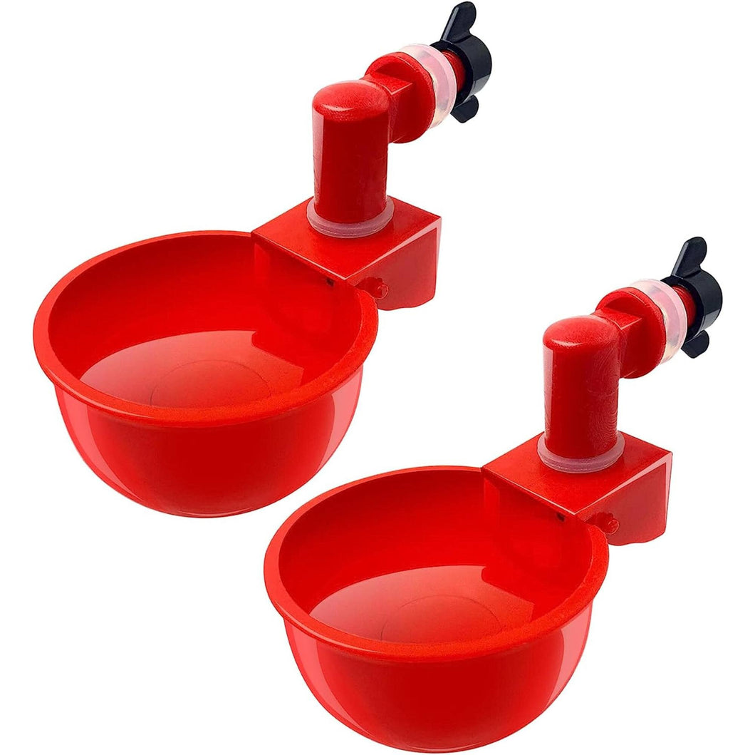Poultry Auto-Fill Waterer Cup | 2 Pack