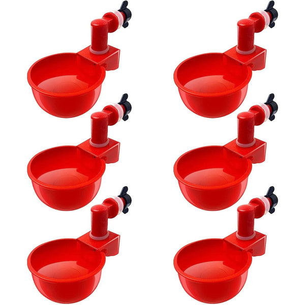 Poultry Auto-Fill Waterer Cup | 6 Pack