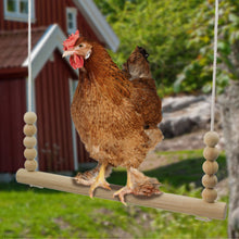 Load image into Gallery viewer, Wooden Chicken Swing | Round Bar
