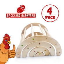 Load image into Gallery viewer, 4 Pack Wooden Nesting Chick Perch Made In USA
