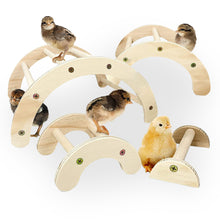 Load image into Gallery viewer, Wooden Nesting Chick Perch 4 Pack Made in USA
