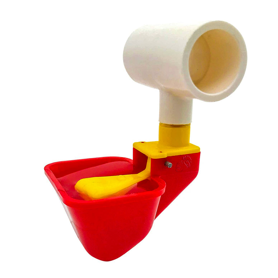 3.5 GALLON AUTOMATIC WATERER 4 HORIZONTAL SIDE MOUNT NIPPLE DRINKER Chicken Poultry 3.5 GALLON AUTOMATIC WATERER 4 HORIZONTAL SIDE MOUNT NIPPLE DRINKER Chicken Poultry